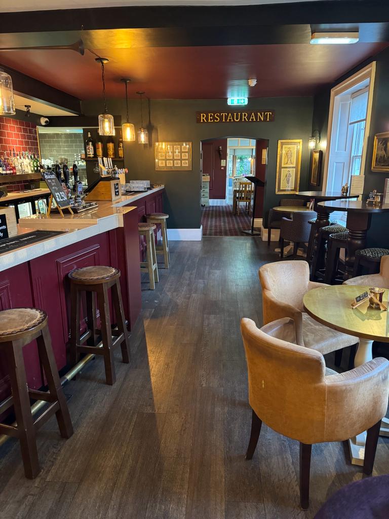 The Bar at the Frampton Arms - Karndean Van Gogh - Hessian Oak