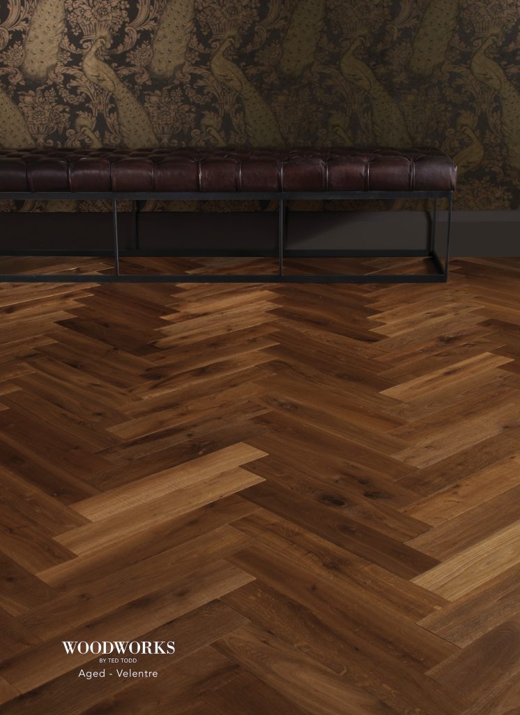 WOODWORKS - Aged - Velentre herringbone
