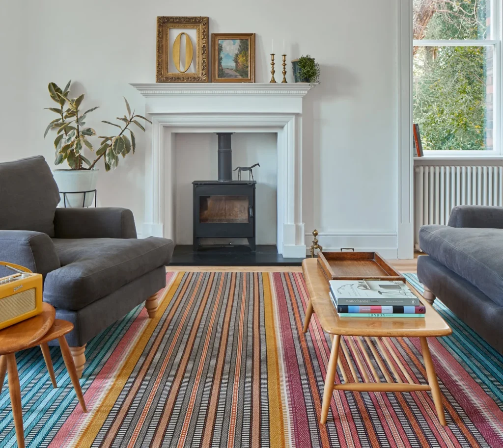 Roger Oates Morella Atoll Amber Coral Rug
